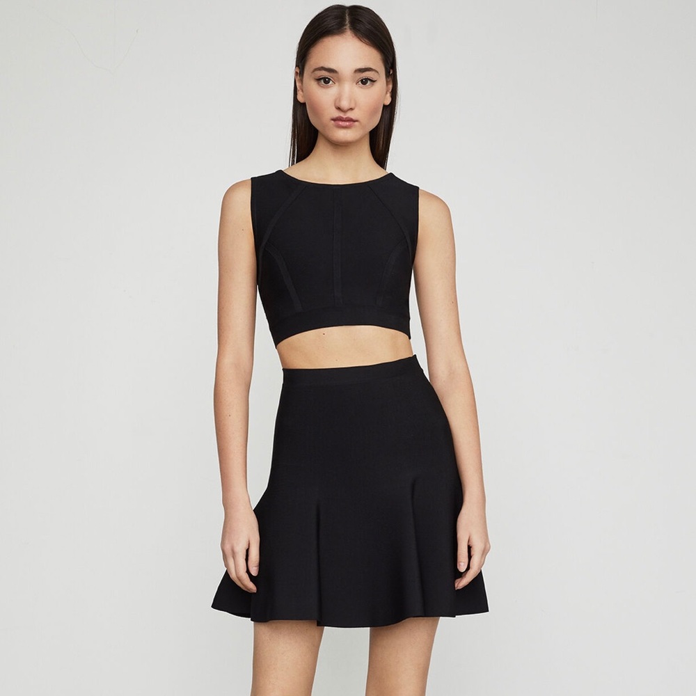 BCBG top + skirt